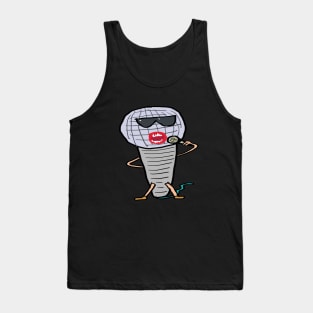 Karaoke Singing Microphone Tank Top